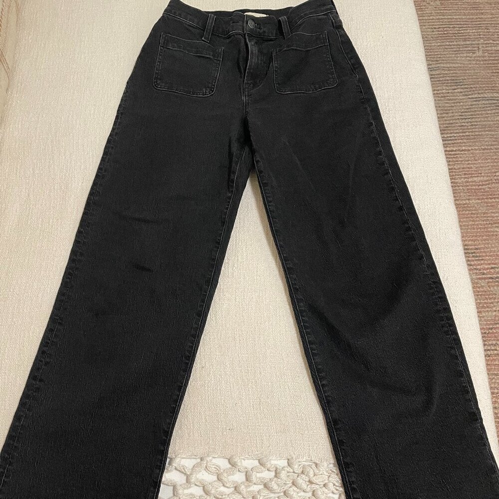 The Emmett Wide-Leg Jean: Patch Pocket Edition